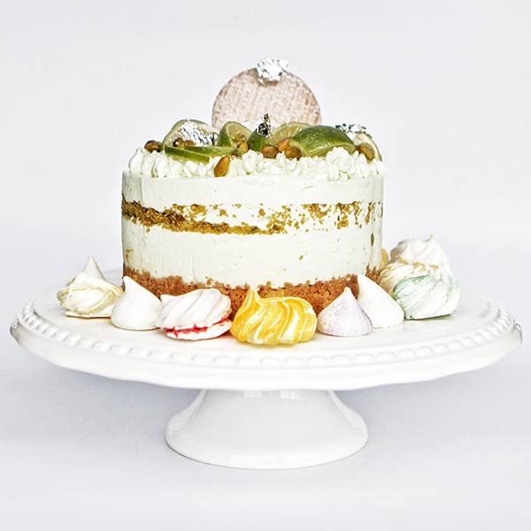 LIMESTACHIO CHEESECAKE
